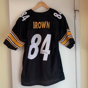 NFL Antonio Brown Pittsburgh Steelers Autographed Signed Jersey Size XL